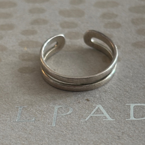 Silpada Silver Adjustable Toe Ring - Picture 2 of 3